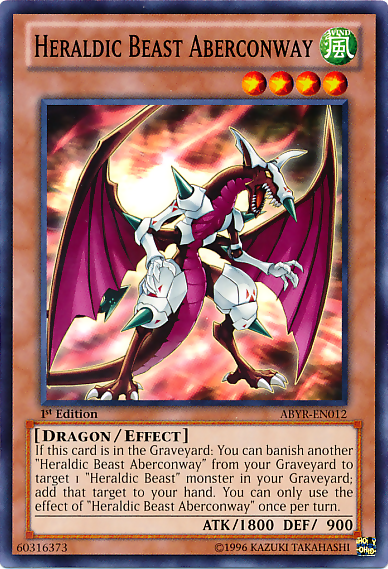 Heraldic Beast Aberconway [ABYR-EN012] Common | Deep Dive Games St. Marys