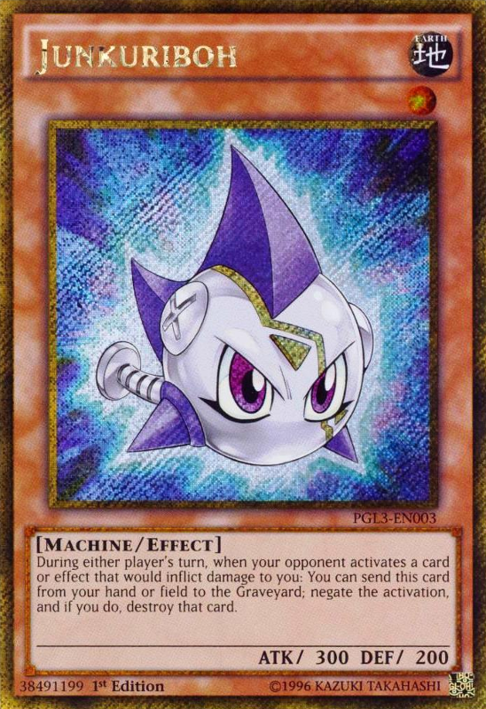Junkuriboh [PGL3-EN003] Gold Secret Rare | Deep Dive Games St. Marys