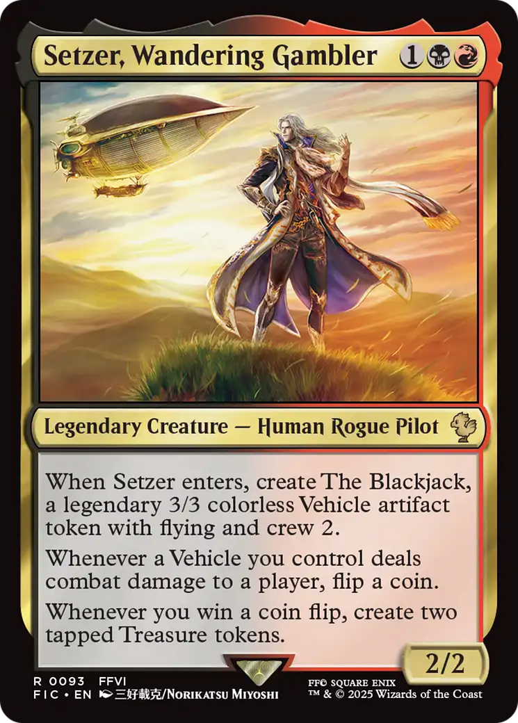 Setzer, Wandering Gambler [FINAL FANTASY Commander] | Deep Dive Games St. Marys