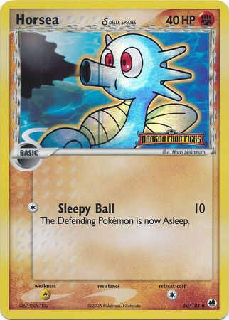 Horsea (50/101) (Delta Species) (Stamped) [EX: Dragon Frontiers] | Deep Dive Games St. Marys