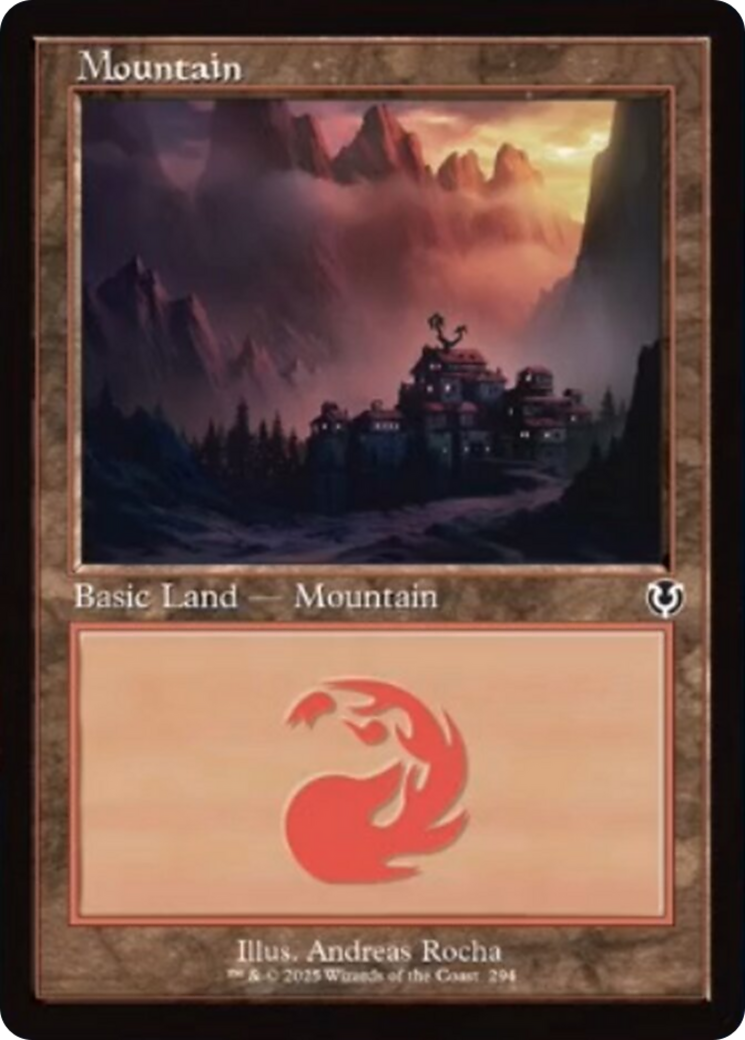 Mountain (294) (Retro Frame) [Innistrad Remastered] | Deep Dive Games St. Marys