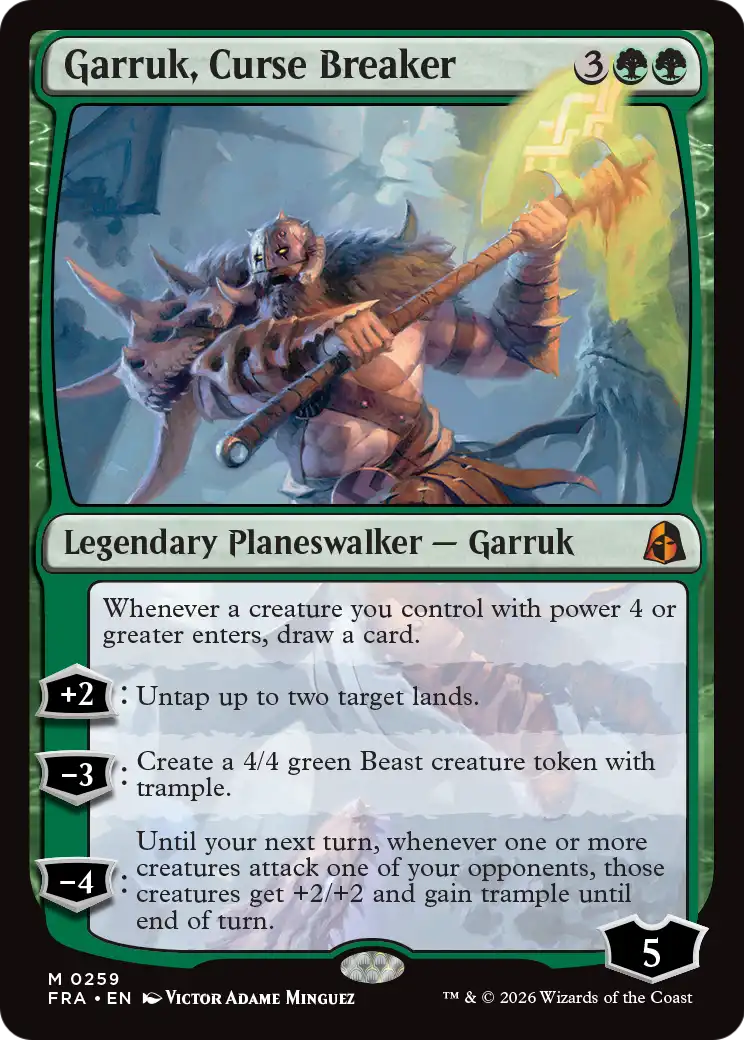 Garruk, Curse Breaker [Reality Fracture] | Deep Dive Games St. Marys