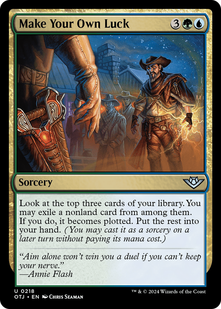 Make Your Own Luck [Outlaws of Thunder Junction] | Deep Dive Games St. Marys