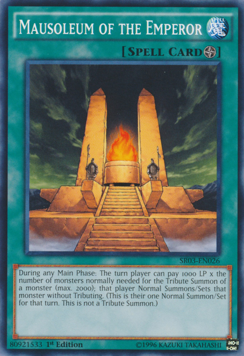 Mausoleum of the Emperor [SR03-EN026] Common | Deep Dive Games St. Marys