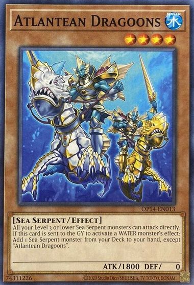 Atlantean Dragoons [OP14-EN013] Common | Deep Dive Games St. Marys