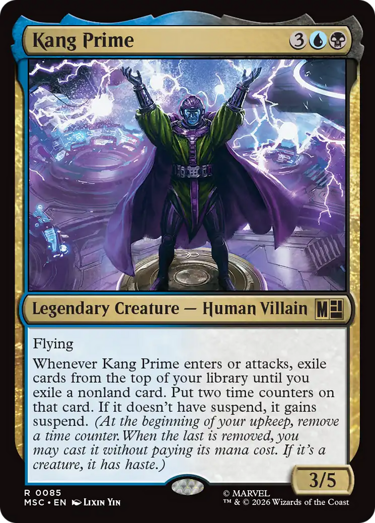 Kang Prime (Surge Foil) [Marvel Super Heroes Commander] | Deep Dive Games St. Marys