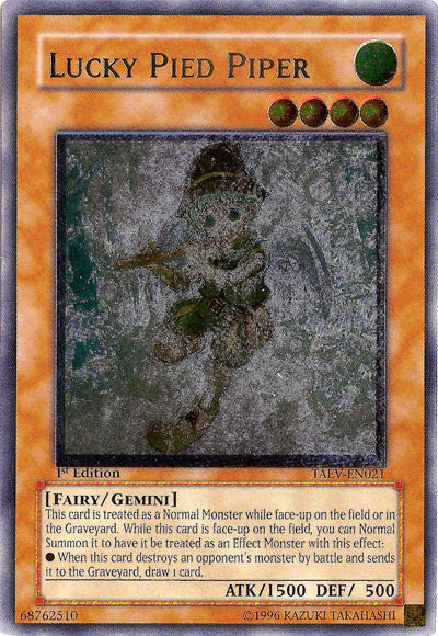 Lucky Pied Piper [TAEV-EN021] Ultimate Rare | Deep Dive Games St. Marys