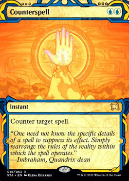 Counterspell (Foil Etched) [Strixhaven: Mystical Archive] | Deep Dive Games St. Marys