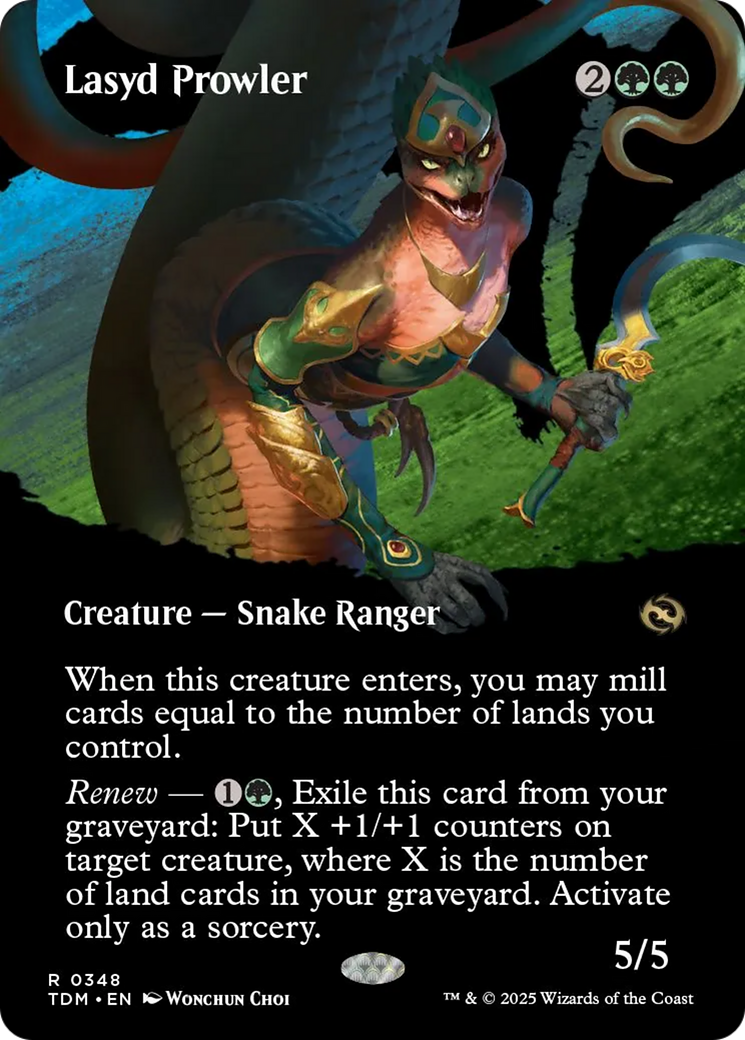 Lasyd Prowler (Borderless) [Tarkir: Dragonstorm] | Deep Dive Games St. Marys