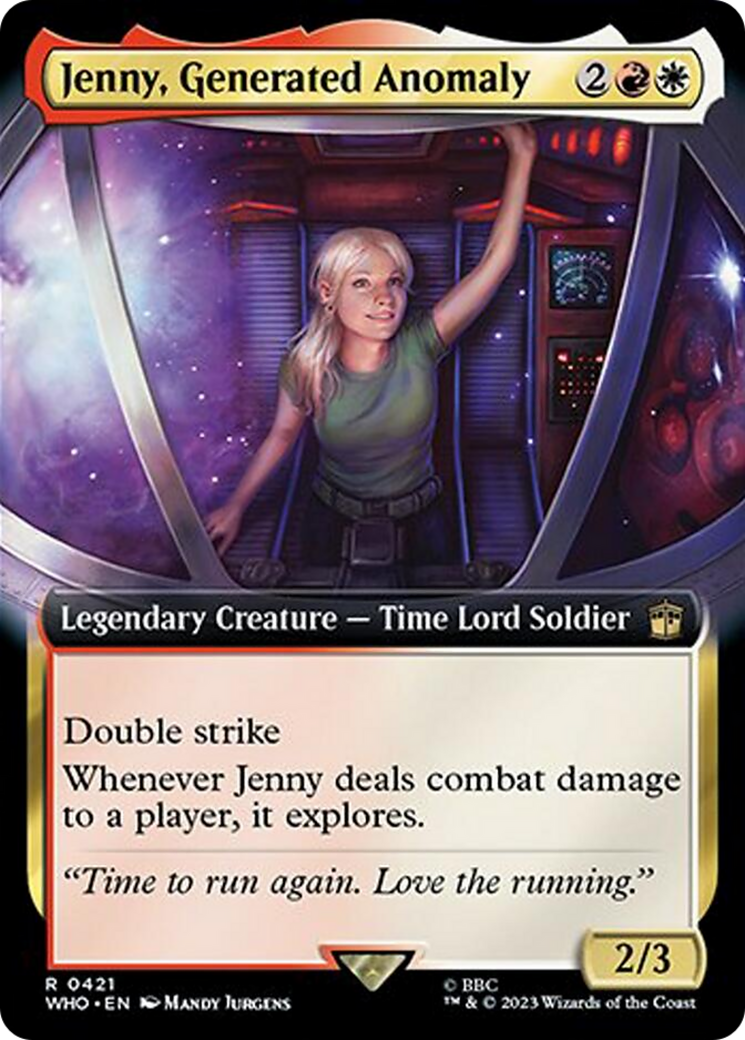 Jenny, Generated Anomaly (Extended Art) [Doctor Who] | Deep Dive Games St. Marys