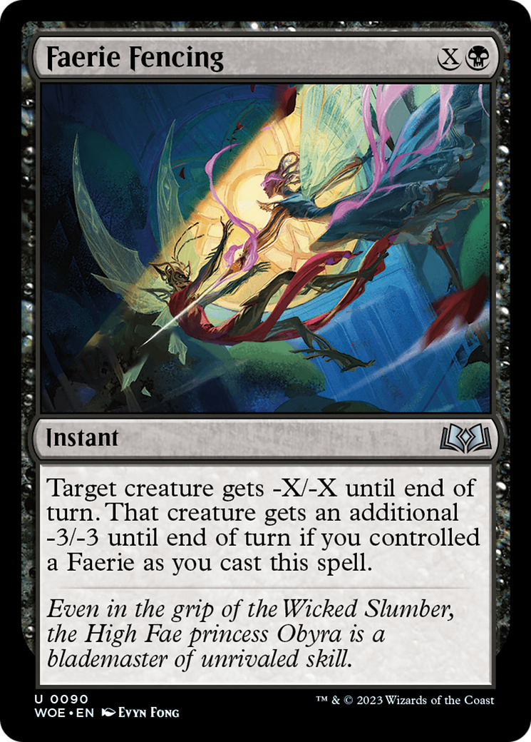 Faerie Fencing [Wilds of Eldraine] | Deep Dive Games St. Marys