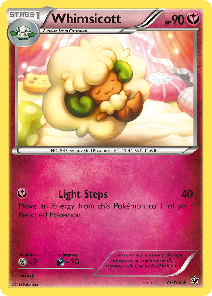 Whimsicott (71/124) [XY: Fates Collide] | Deep Dive Games St. Marys