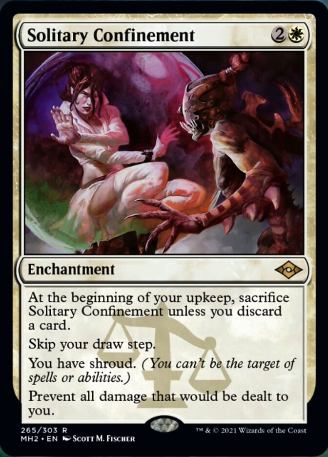 Solitary Confinement (Foil Etched) [Modern Horizons 2] | Deep Dive Games St. Marys