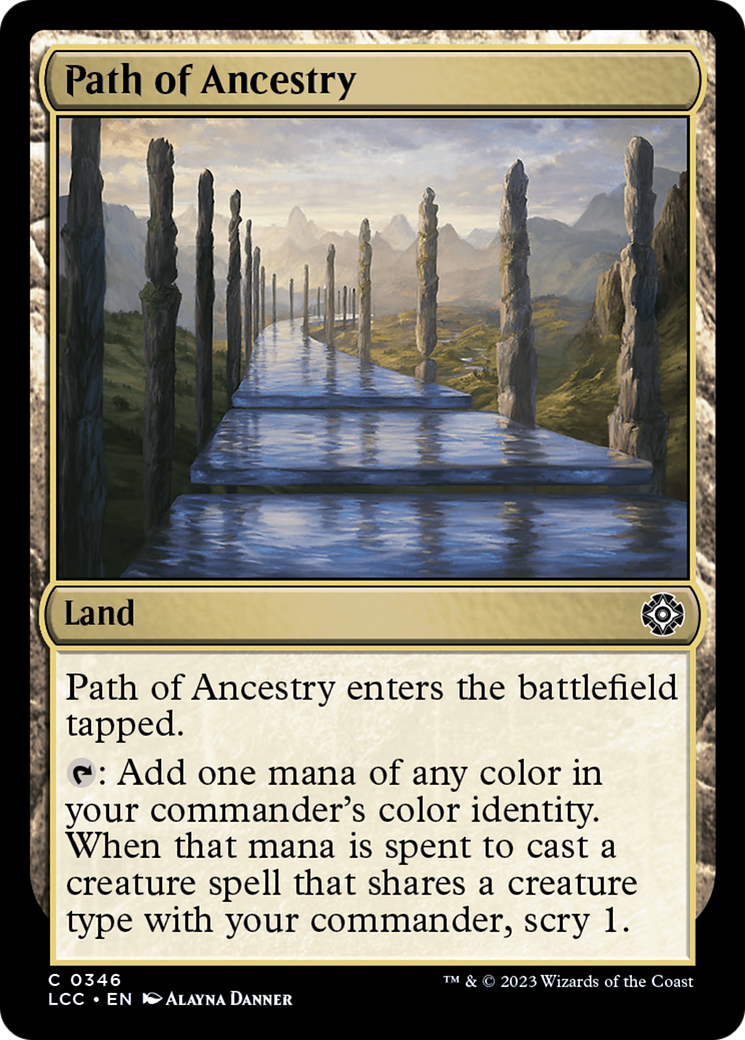 Path of Ancestry [The Lost Caverns of Ixalan Commander] | Deep Dive Games St. Marys