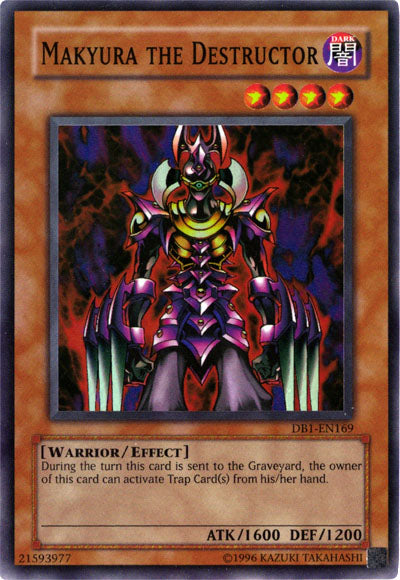 Makyura the Destructor [DB1-EN169] Super Rare | Deep Dive Games St. Marys