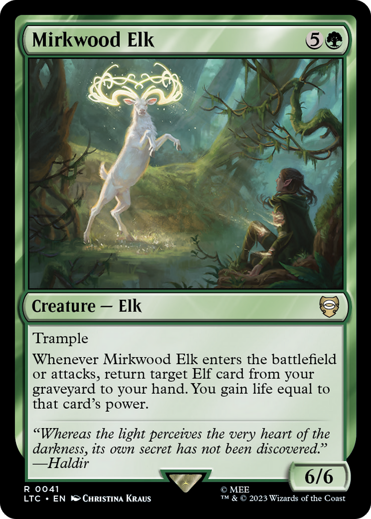 Mirkwood Elk [The Lord of the Rings: Tales of Middle-Earth Commander] | Deep Dive Games St. Marys