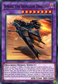 Sprind the Irondash Dragon [BLVO-EN038] Common | Deep Dive Games St. Marys