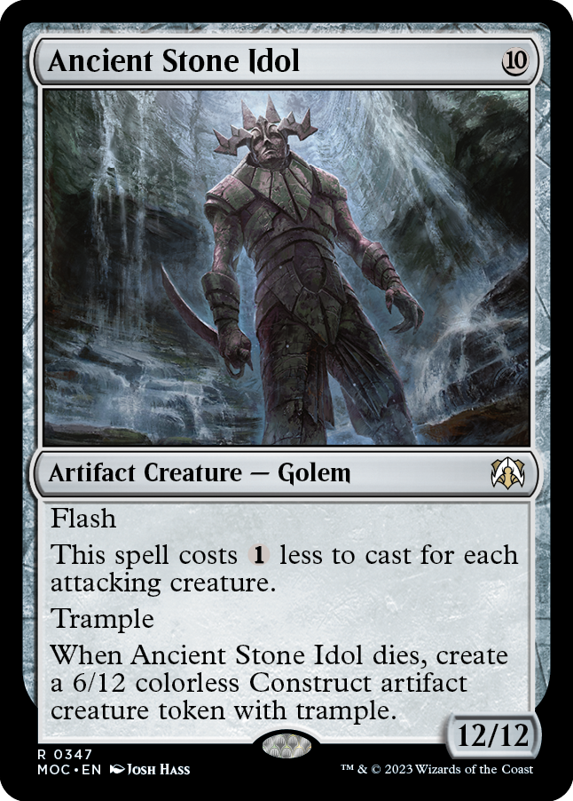 Ancient Stone Idol [March of the Machine Commander] | Deep Dive Games St. Marys