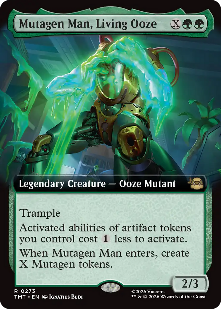 Mutagen Man, Living Ooze (Extended Art) [Teenage Mutant Ninja Turtles] | Deep Dive Games St. Marys