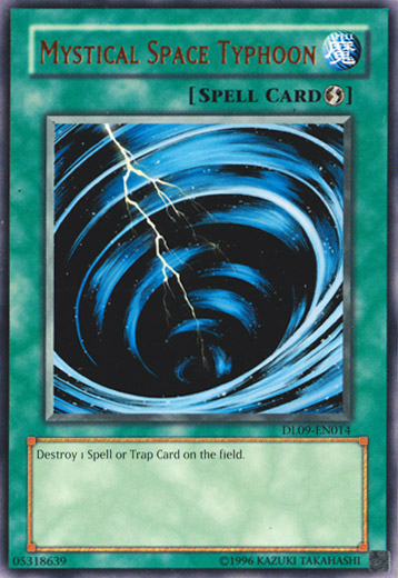 Mystical Space Typhoon (Bronze) [DL09-EN014] Rare | Deep Dive Games St. Marys
