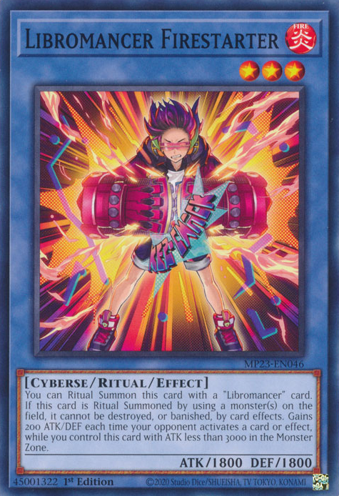 Libromancer Firestarter [MP23-EN046] Common | Deep Dive Games St. Marys