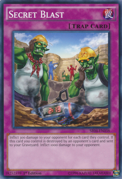 Secret Blast [SR04-EN038] Common | Deep Dive Games St. Marys