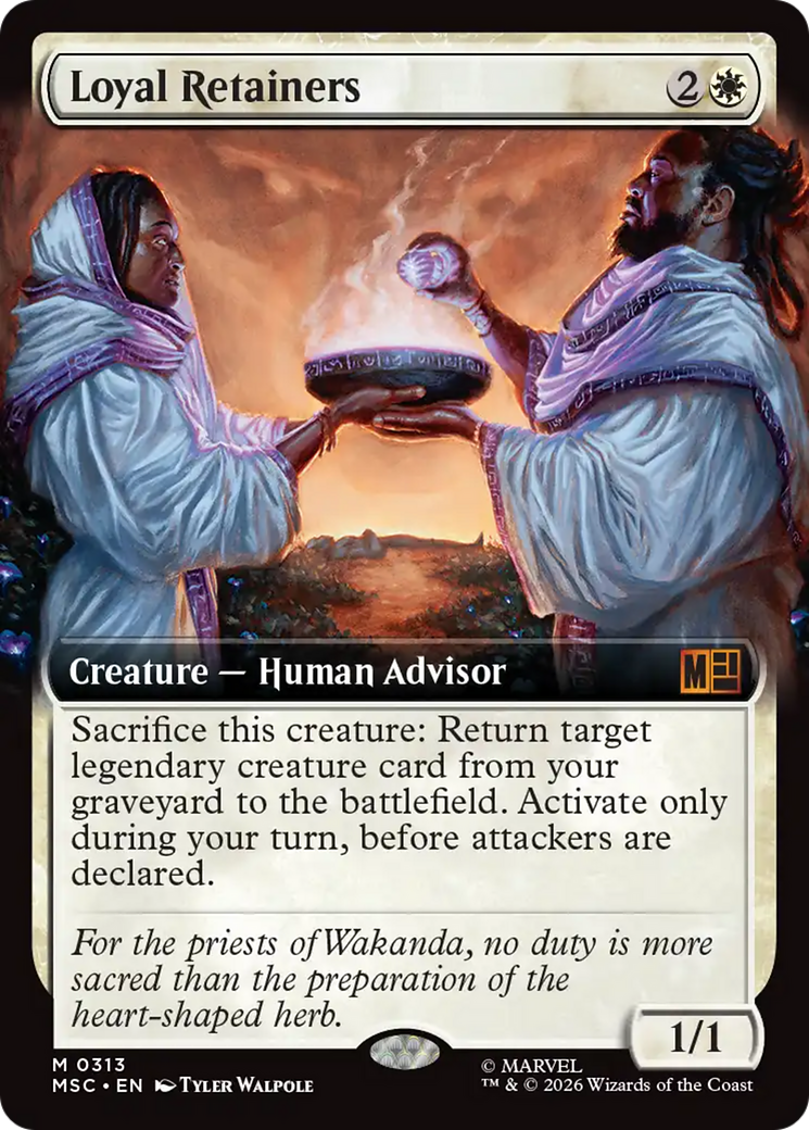 Loyal Retainers (Extended Art) [Marvel Super Heroes Commander] | Deep Dive Games St. Marys