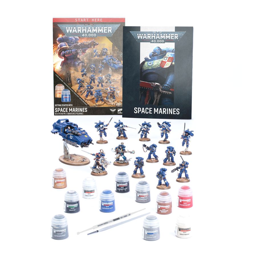 Warhammer 11th edition Getting Started: Space Marines | Deep Dive Games St. Marys