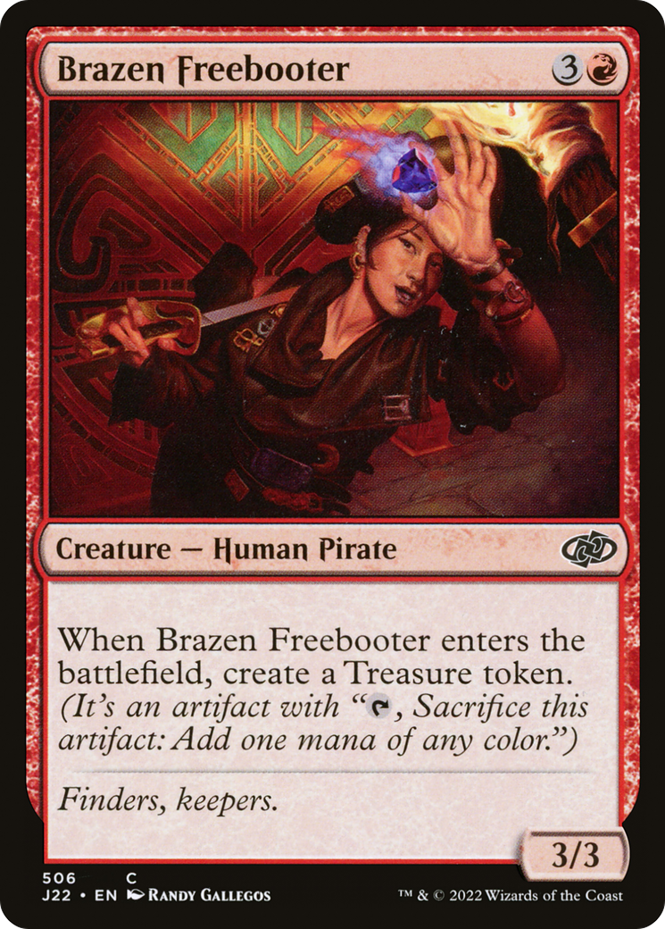 Brazen Freebooter [Jumpstart 2022] | Deep Dive Games St. Marys