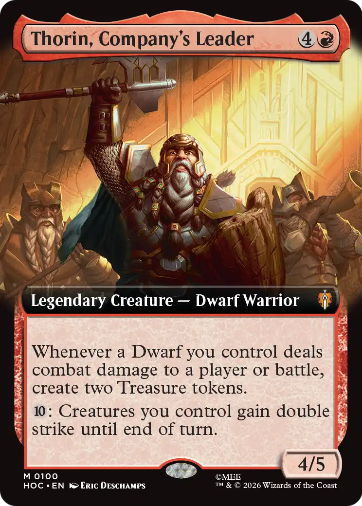 Thorin, Company's Leader (Extended Art) [The Hobbit: Eternal-Legal] | Deep Dive Games St. Marys