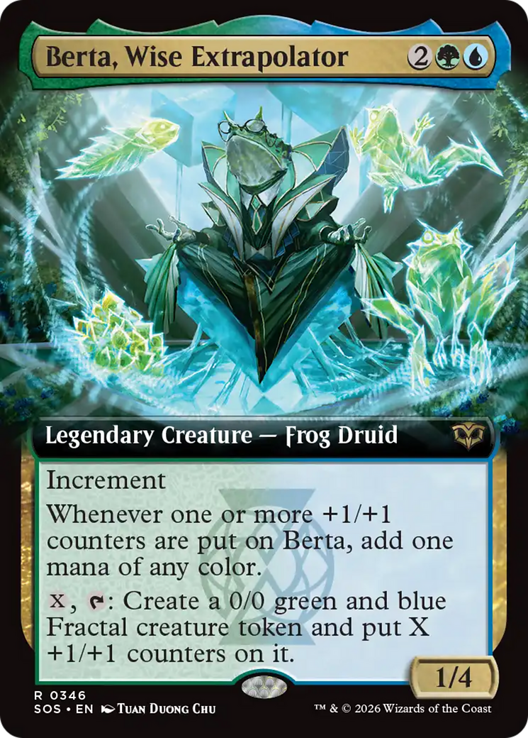 Berta, Wise Extrapolator (Extended Art) [Secrets of Strixhaven] | Deep Dive Games St. Marys