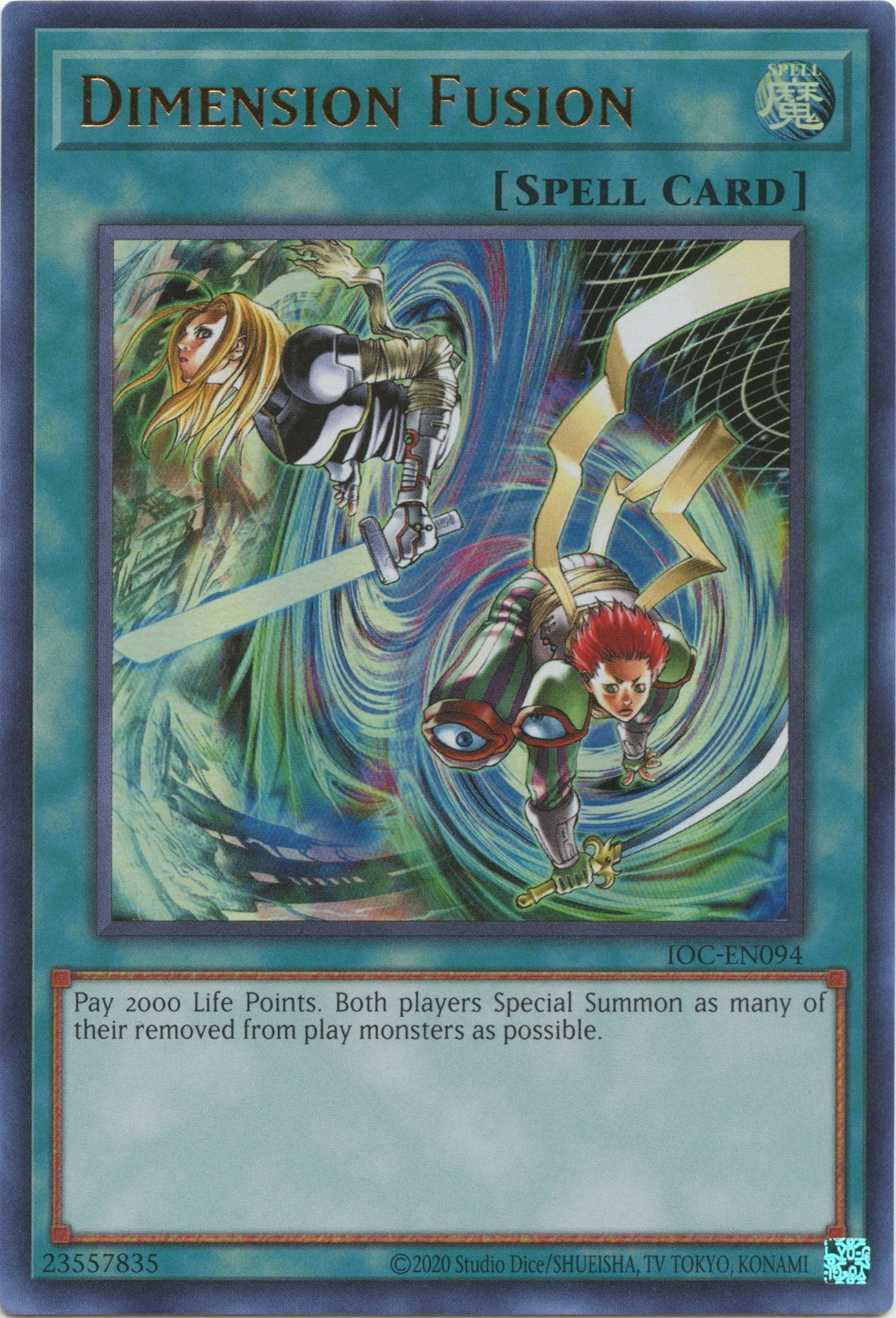 Dimension Fusion (25th Anniversary) [IOC-EN094] Ultra Rare | Deep Dive Games St. Marys