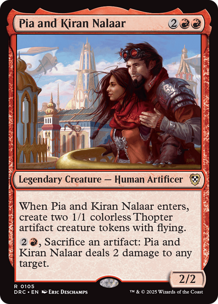 Pia and Kiran Nalaar [Aetherdrift Commander] | Deep Dive Games St. Marys