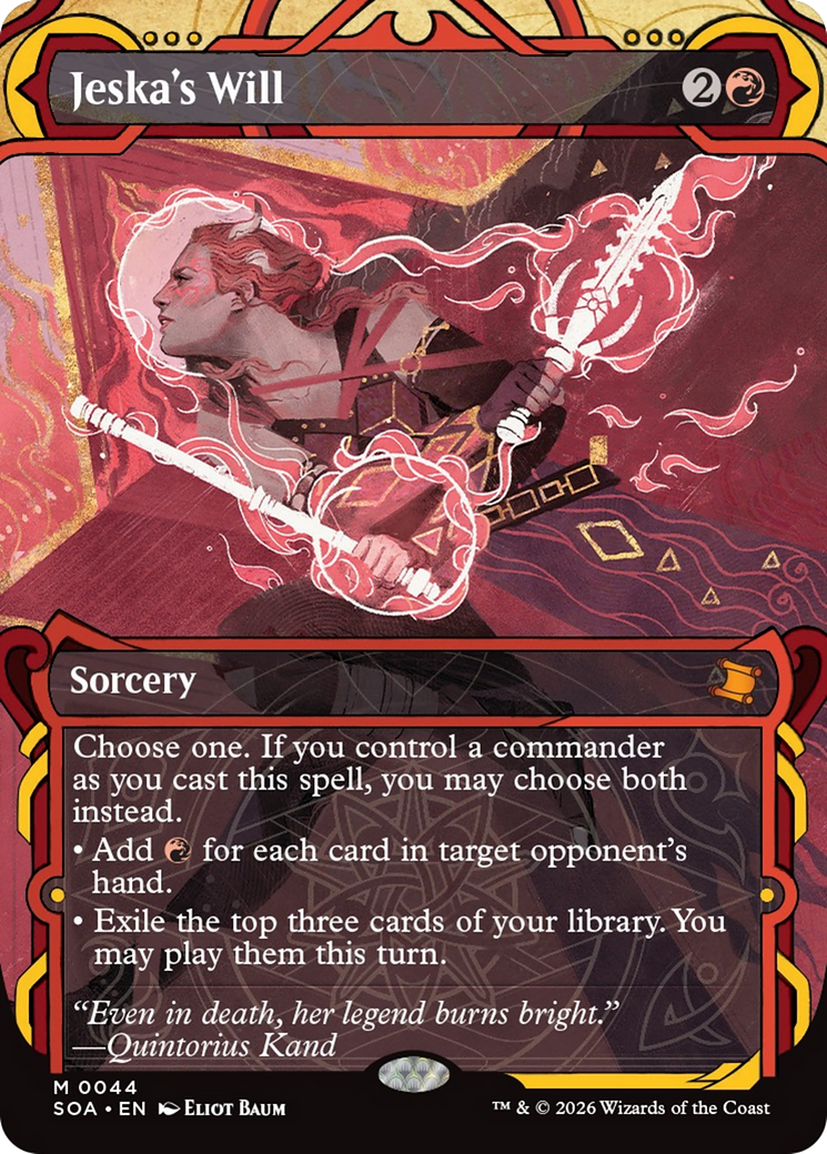 Jeska's Will [Secrets of Strixhaven: Mystical Archive] | Deep Dive Games St. Marys