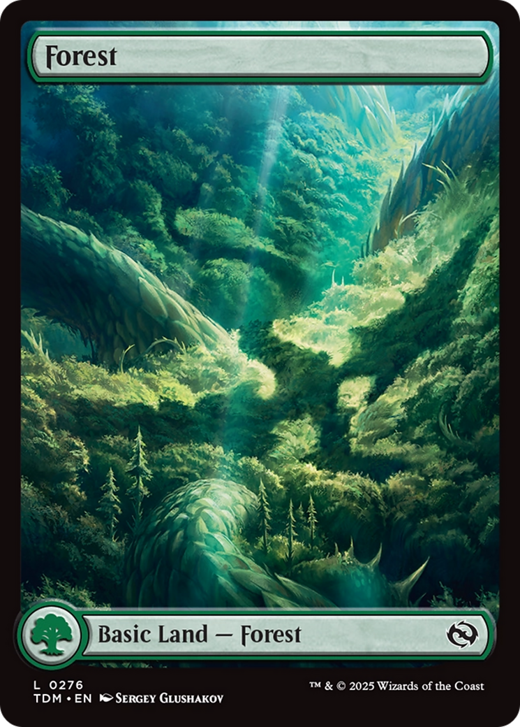 Forest (0276) [Tarkir: Dragonstorm] | Deep Dive Games St. Marys