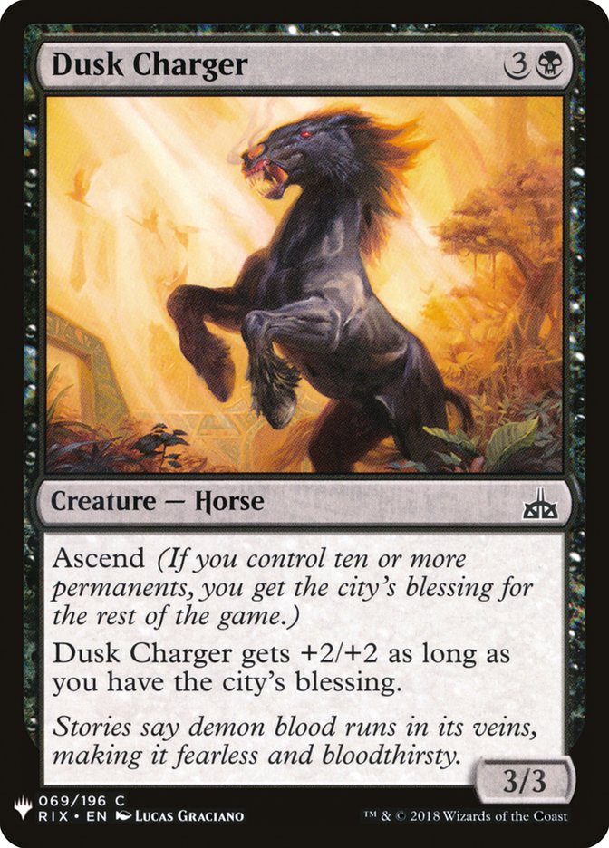 Dusk Charger [Mystery Booster] | Deep Dive Games St. Marys