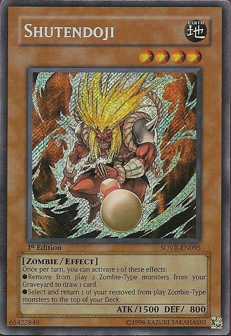 Shutendoji [SOVR-EN095] Secret Rare | Deep Dive Games St. Marys