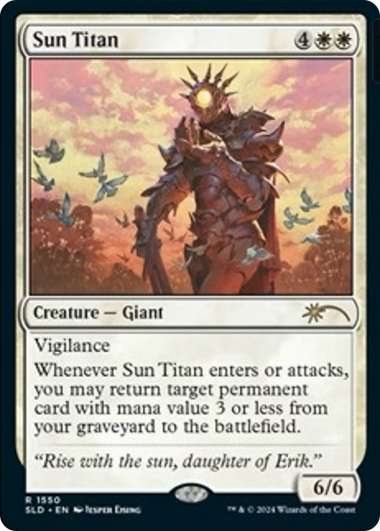 Sun Titan (Rainbow Foil) [Secret Lair Drop Series] | Deep Dive Games St. Marys