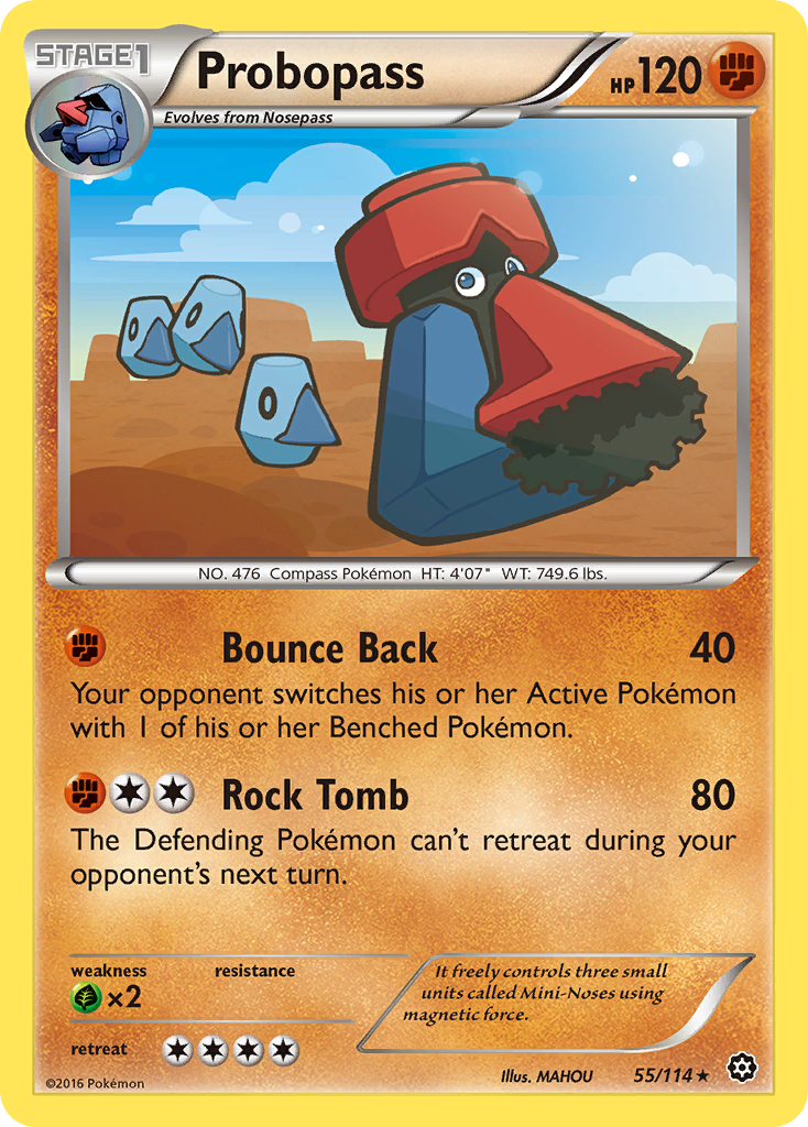 Probopass (55/114) [XY: Steam Siege] | Deep Dive Games St. Marys