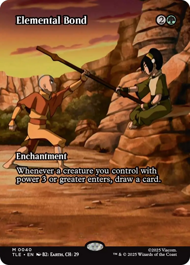 Elemental Bond (Borderless) [Avatar: The Last Airbender: Eternal-Legal] | Deep Dive Games St. Marys