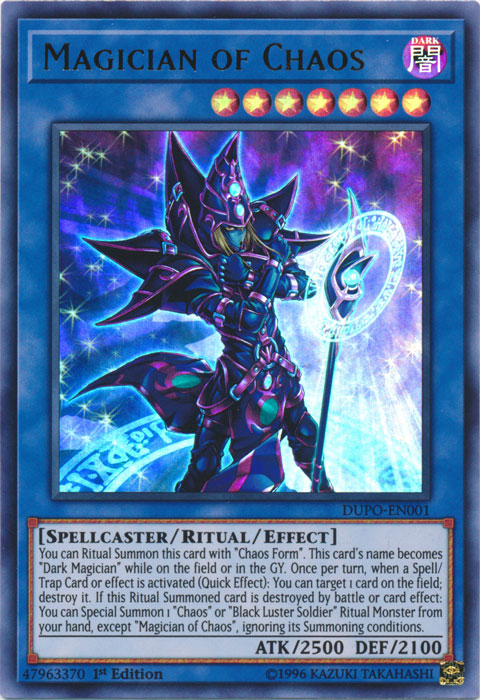 Magician of Chaos [DUPO-EN001] Ultra Rare | Deep Dive Games St. Marys