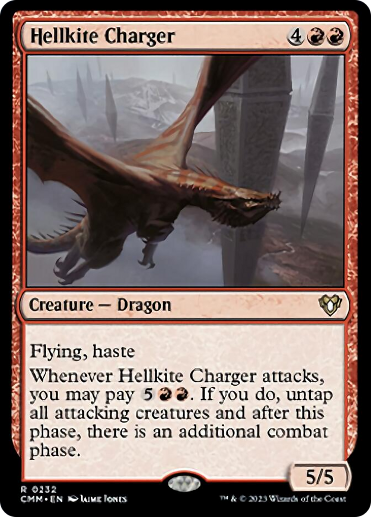 Hellkite Charger [Commander Masters] | Deep Dive Games St. Marys