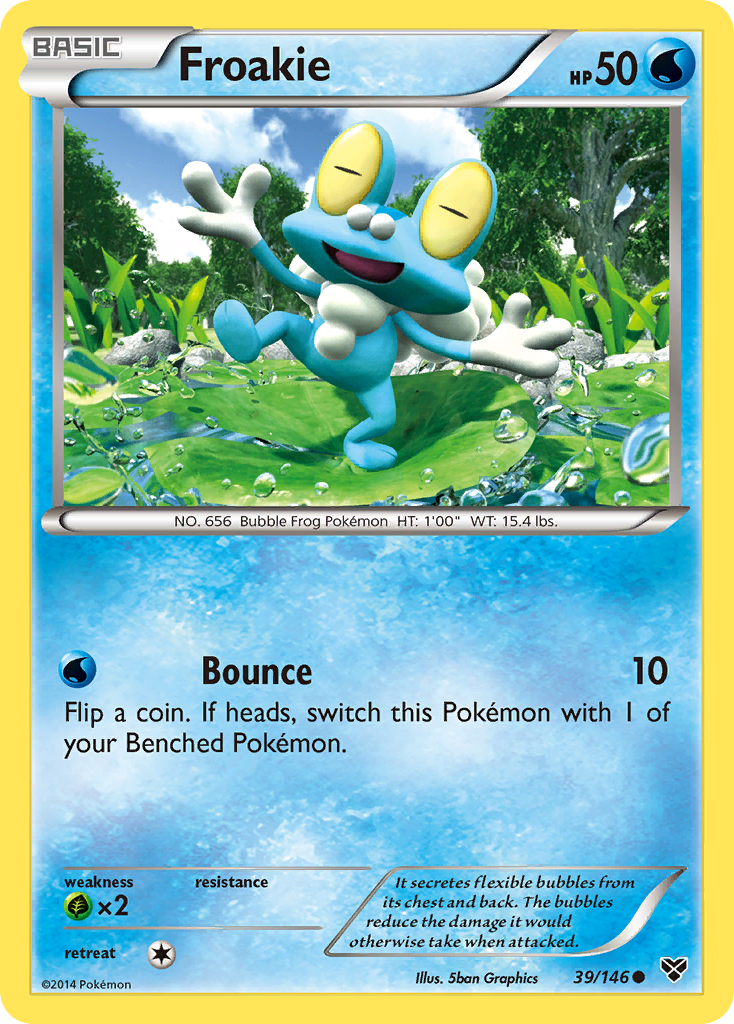 Froakie (39/146) [XY: Base Set] | Deep Dive Games St. Marys