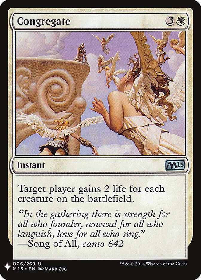 Congregate [Mystery Booster] | Deep Dive Games St. Marys