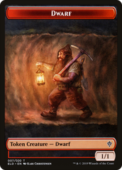 Soldier (UMA) // Dwarf (ELD) Double-Sided Token [The List] | Deep Dive Games St. Marys