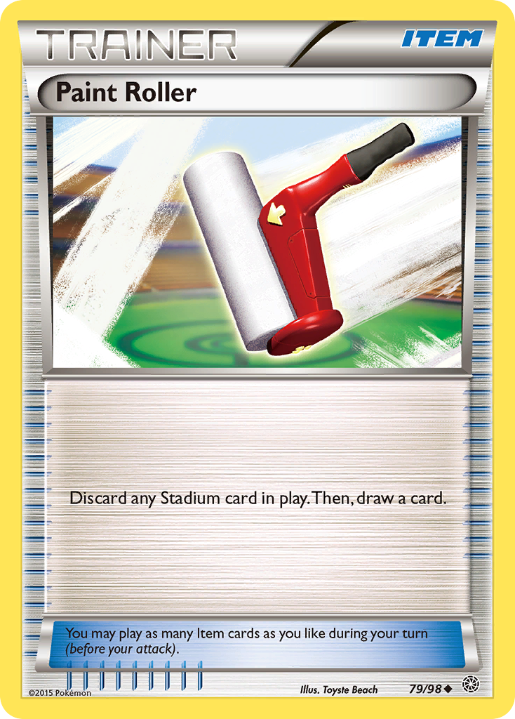 Paint Roller (79/98) [XY: Ancient Origins] | Deep Dive Games St. Marys