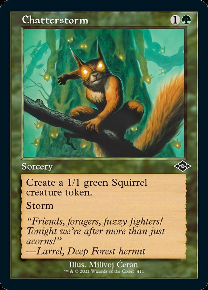 Chatterstorm (Retro) [Modern Horizons 2] | Deep Dive Games St. Marys