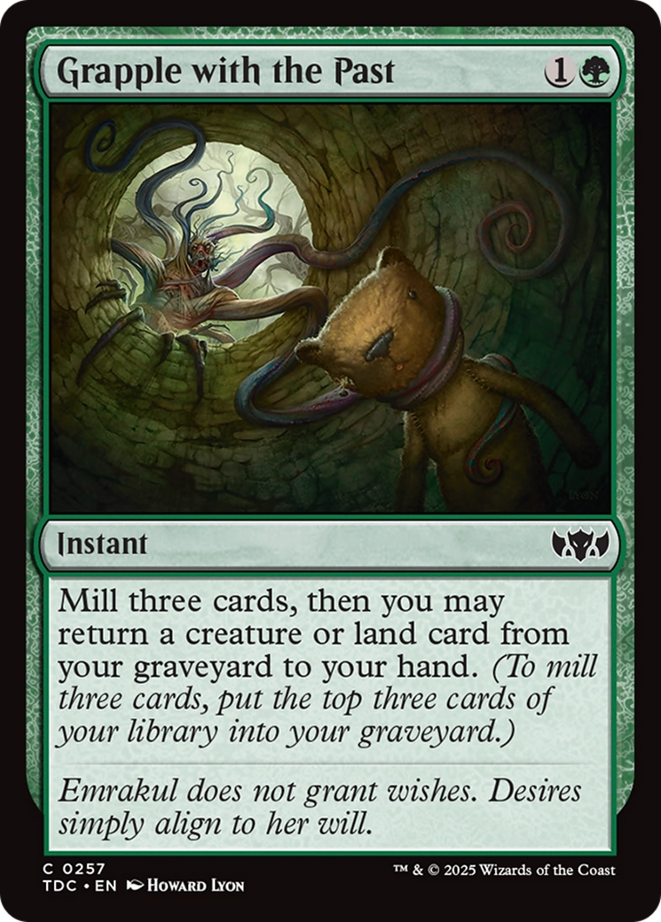 Grapple with the Past [Tarkir: Dragonstorm Commander] | Deep Dive Games St. Marys