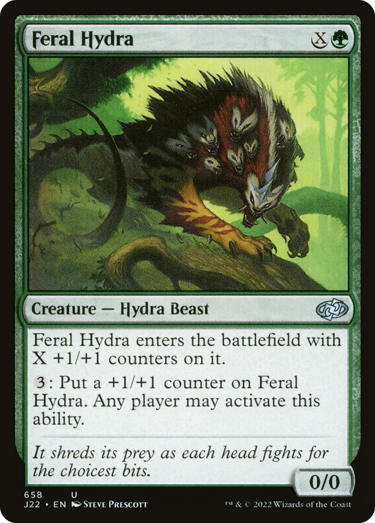 Feral Hydra [Jumpstart 2022] | Deep Dive Games St. Marys
