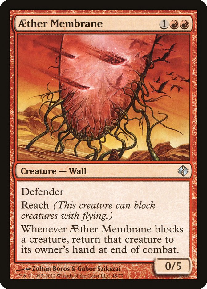 Aether Membrane [Duel Decks: Venser vs. Koth] | Deep Dive Games St. Marys